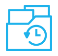 Data backup services icon